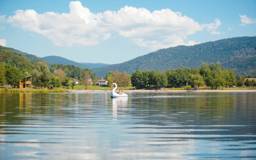 Vacances en bord de lac dans les Vosges : combinez détente et activités au camping du Lac de la Moselotte