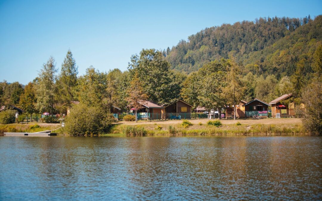 Pêche au coup au lac de la Moselotte