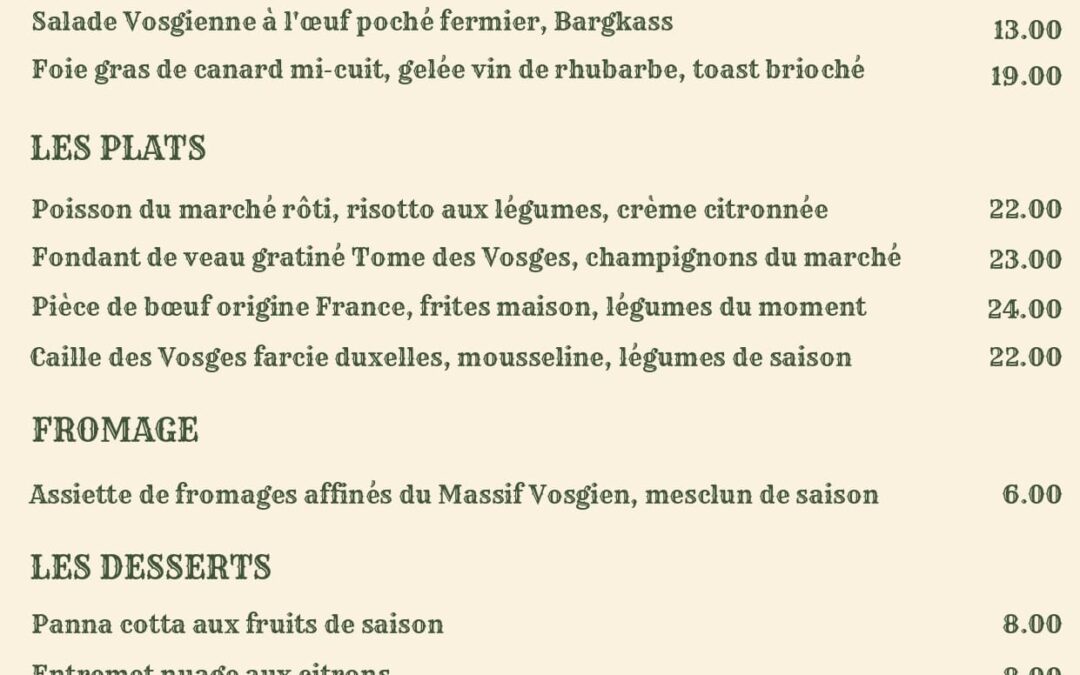 Nouvelle carte